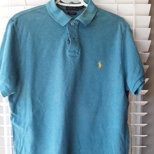 PO)LO RALPH LAUREN green polo shirt L/G